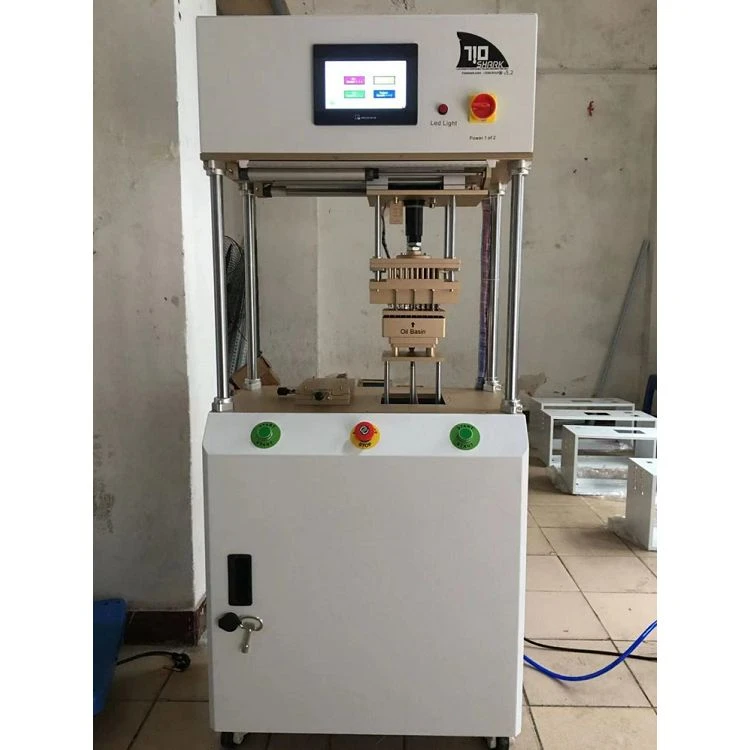 Snertiskjár 100 nálar pneumatic fyllingarvél