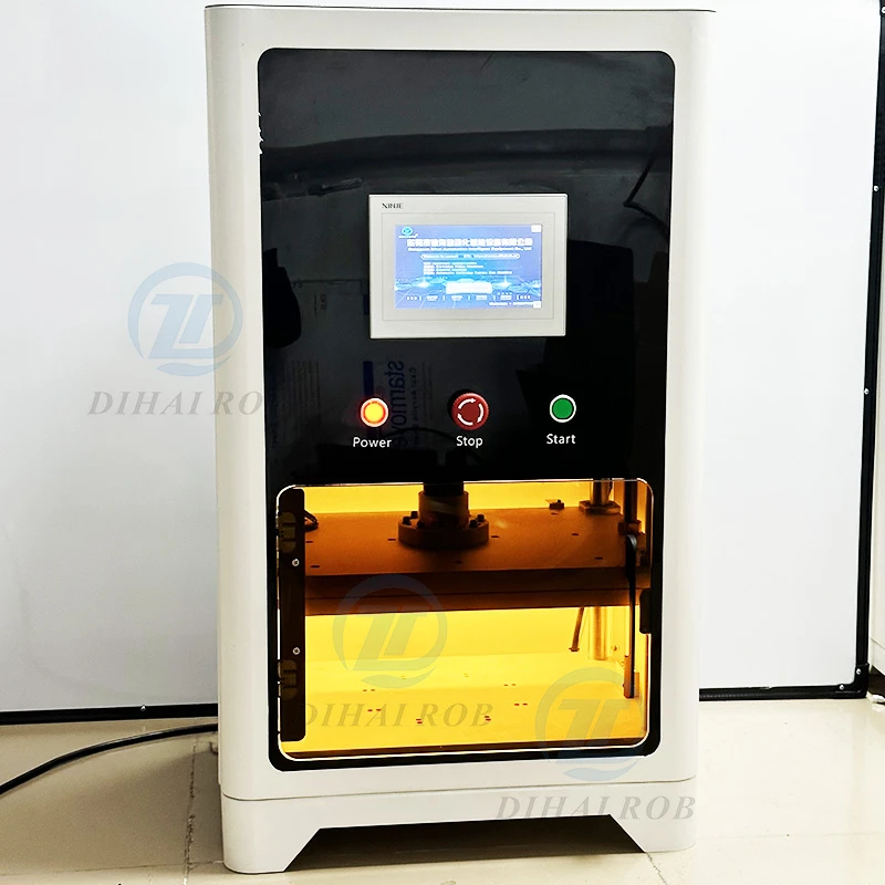 High - Precision Desktop Servo Capping Machine fyrir CBD\/THC Vape vörur